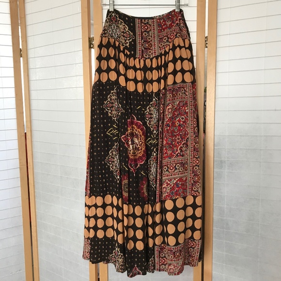 MINKPINK Dresses & Skirts - Mink Pink maxi skirt multi color patterned boho S